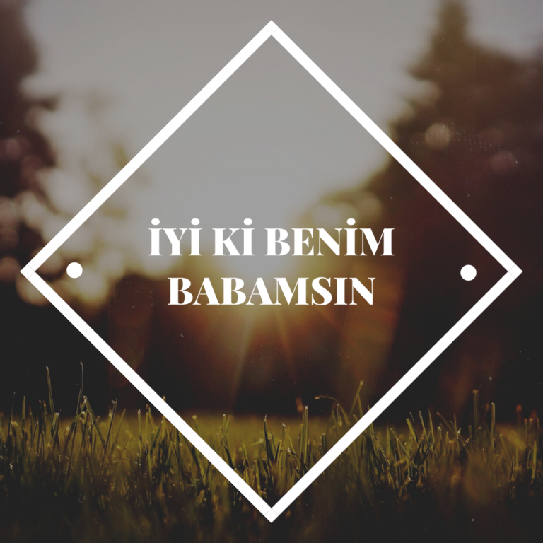 Babama İthafen